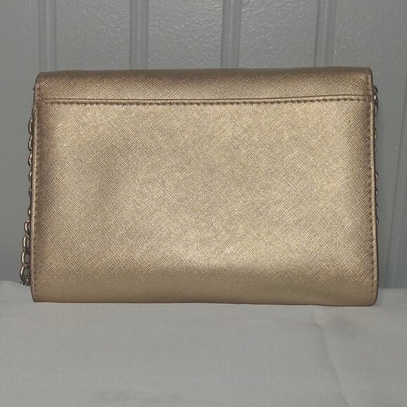Michael Kors Golden Crossbody Purse - Picture 3 of 13